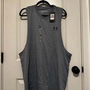 Men’s Under Armour Gray Tank Top